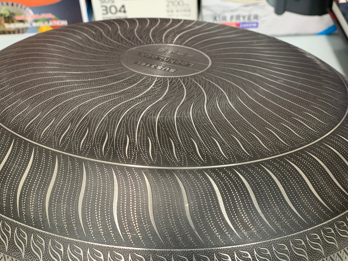 Laser Coating Deep Frying Pan