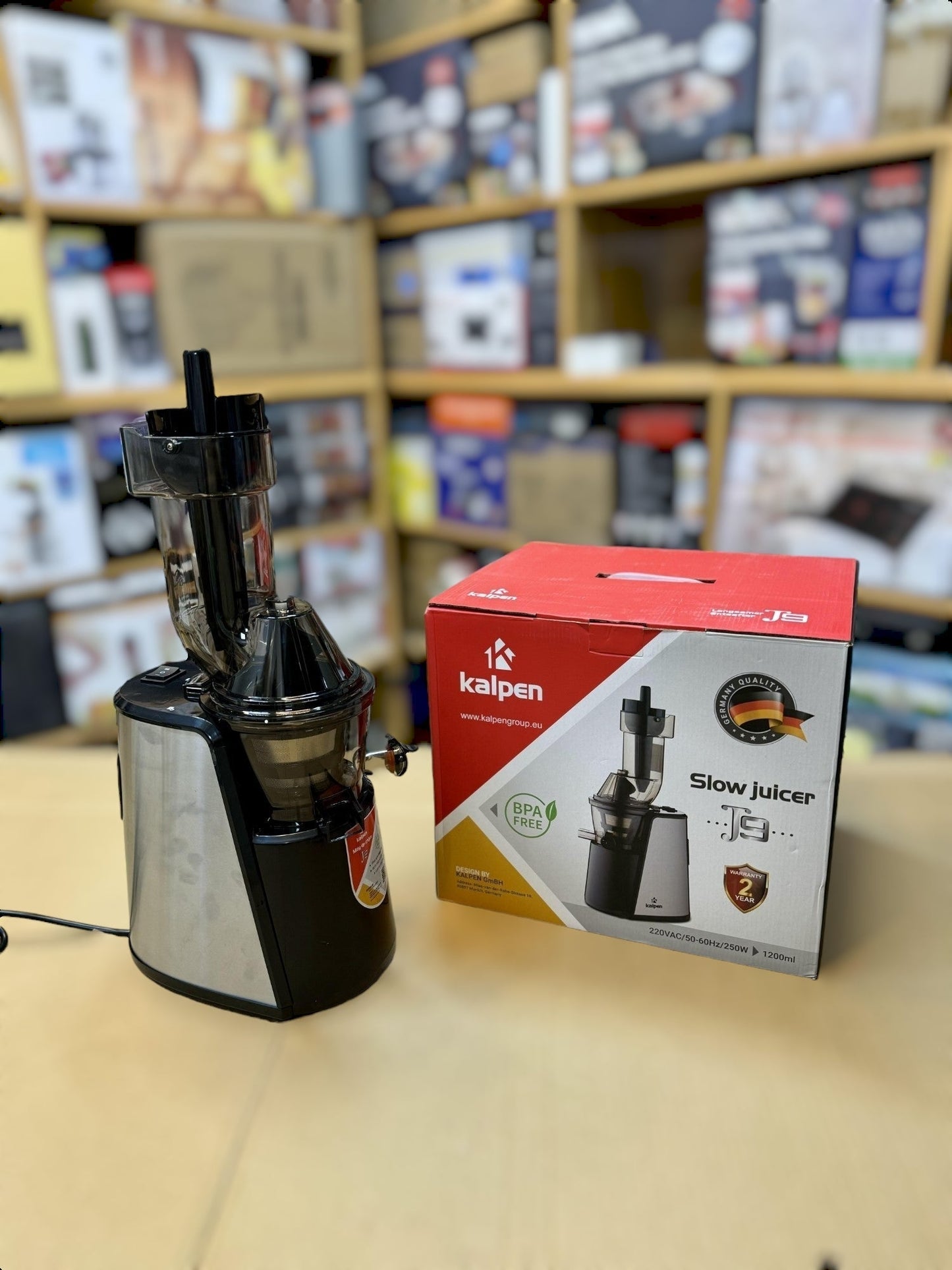 German Lot Imported Kalpen J9 Slow Juicer