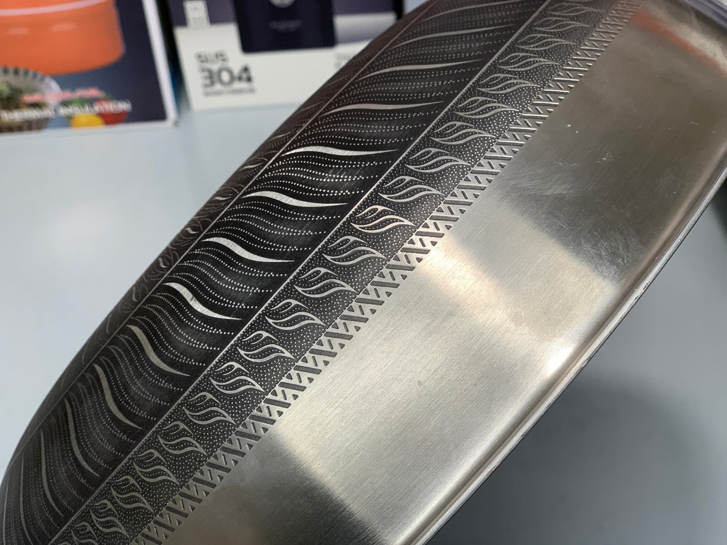 Laser Coating Deep Frying Pan