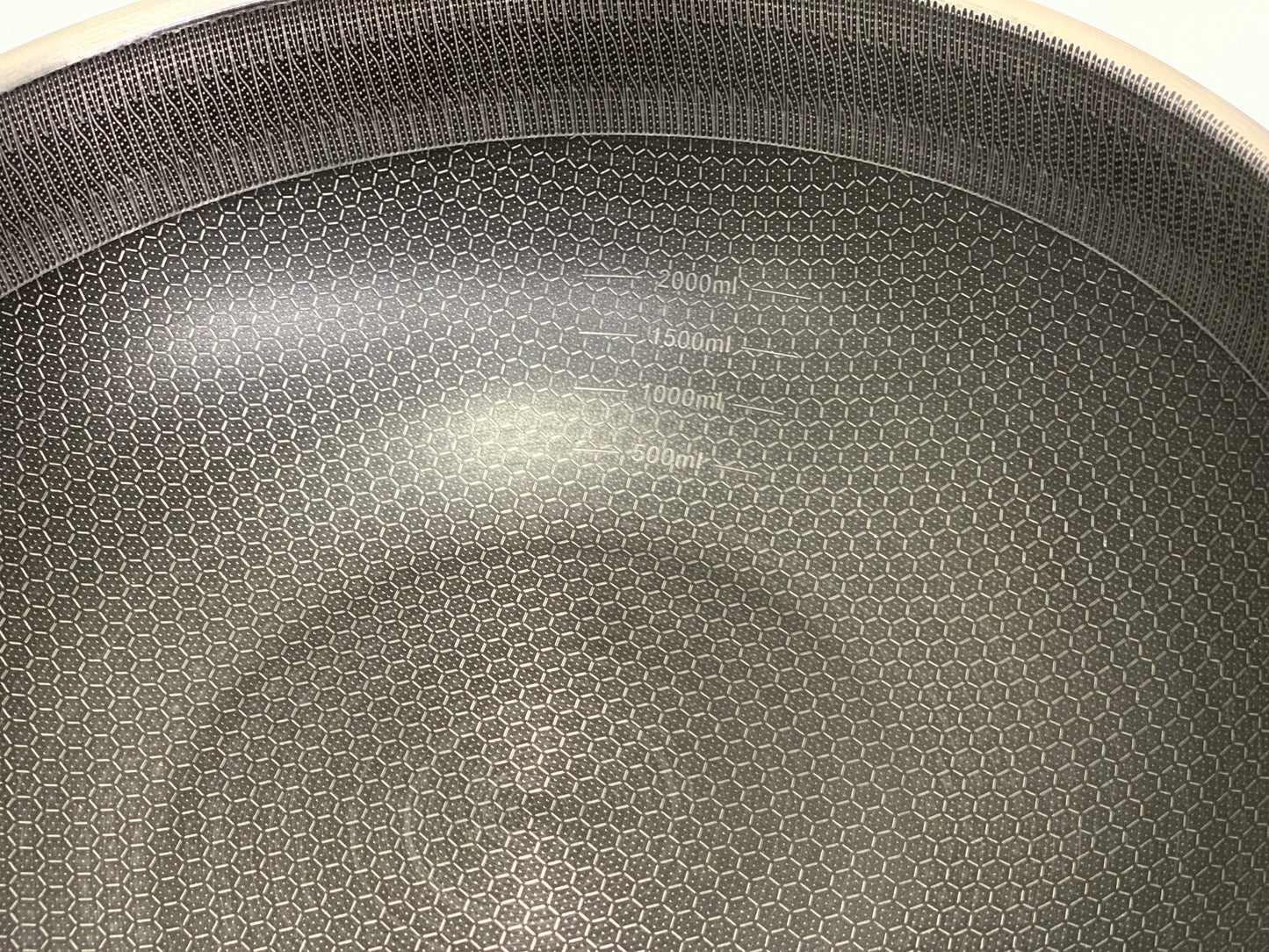 Laser Coated HoneyComb Pattern Deep Frying Karahi /Handi