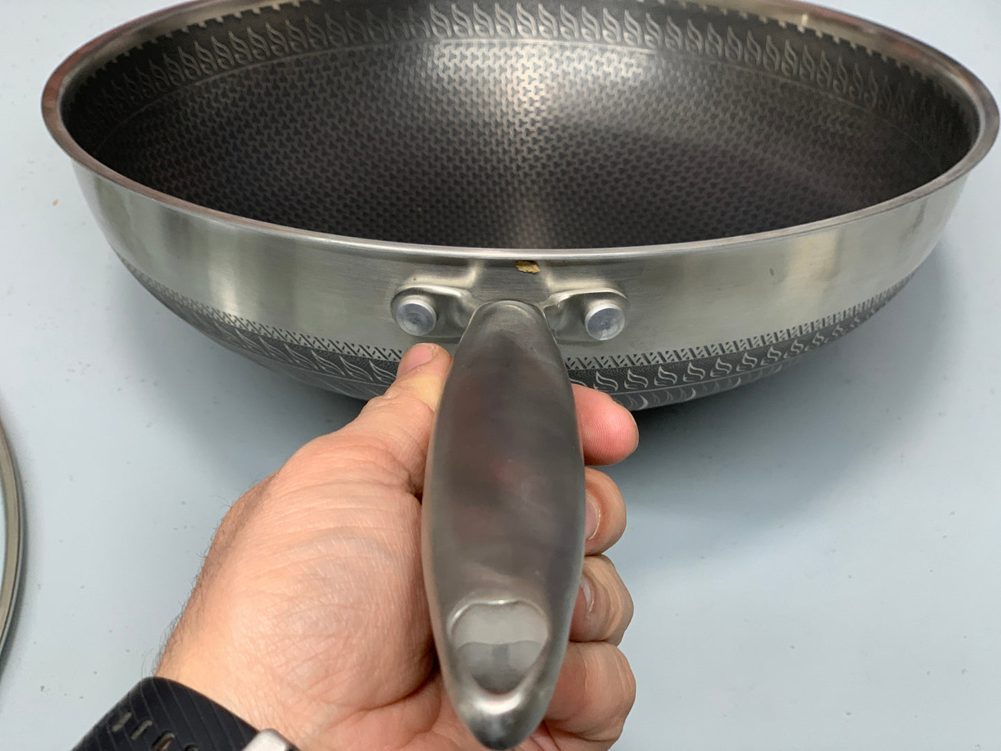 Laser Coating Deep Frying Pan