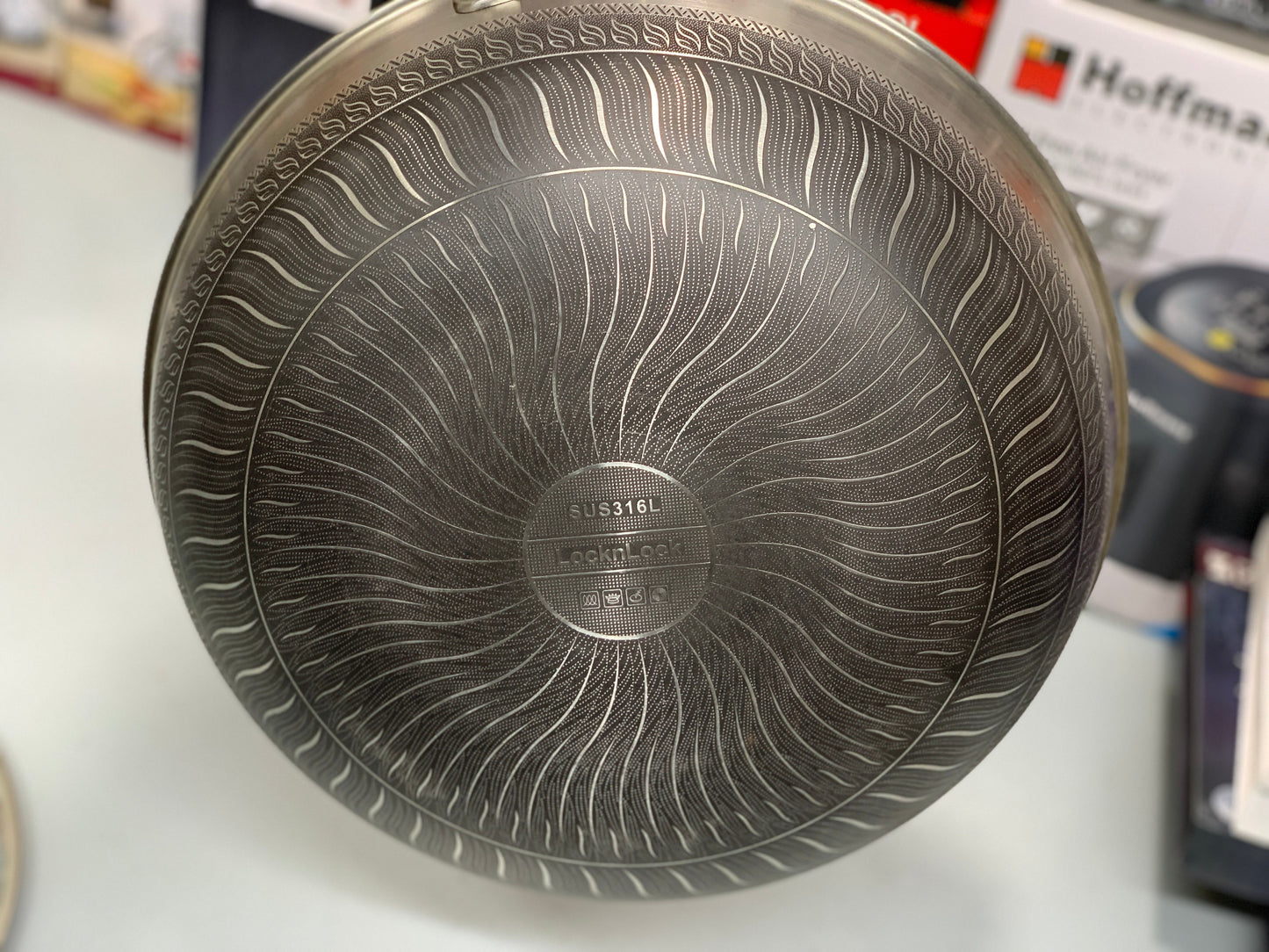 Laser Coating Deep Frying Pan