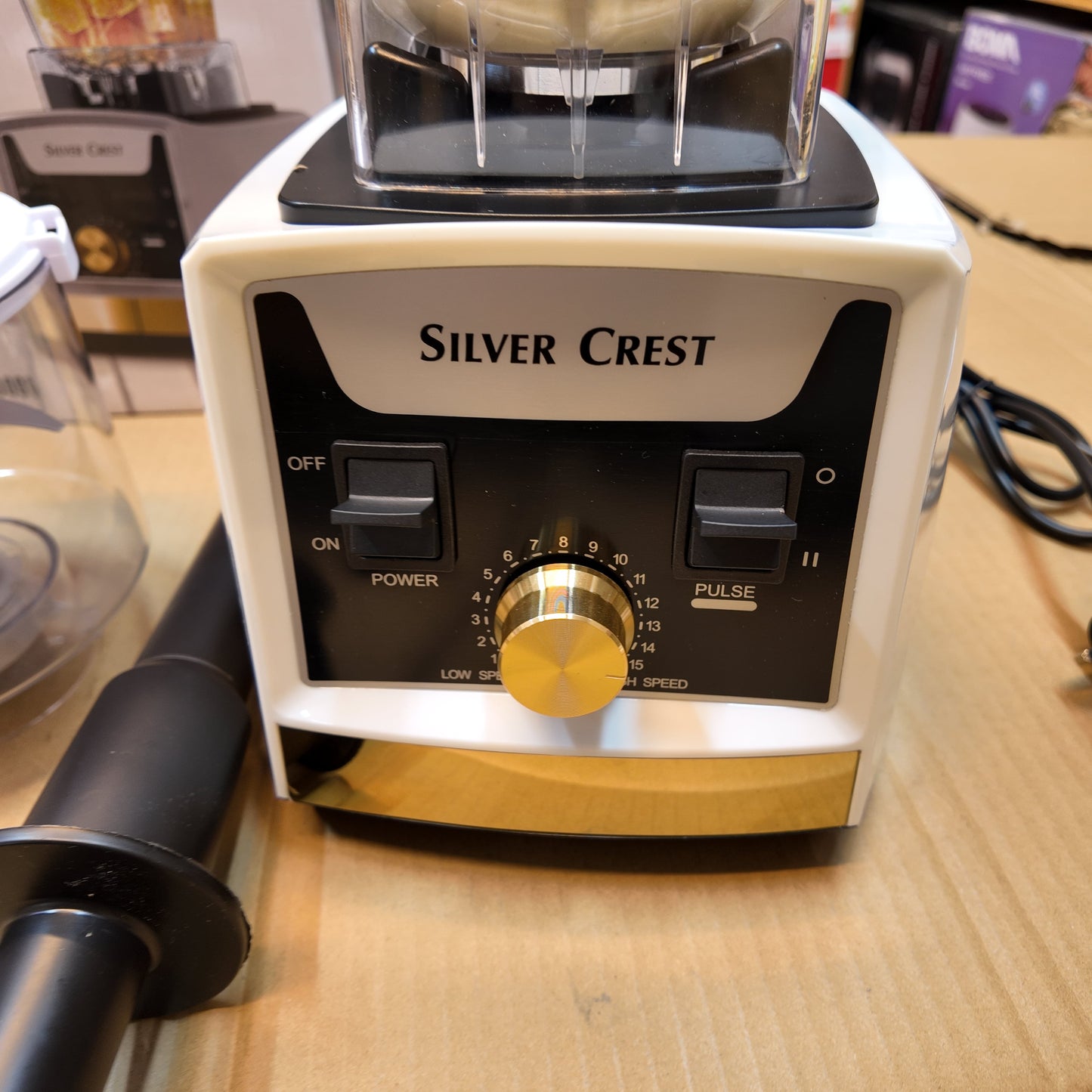 Silver Crest 3-in-1 blender & Chopper with Extra Mill Jar - German Lot