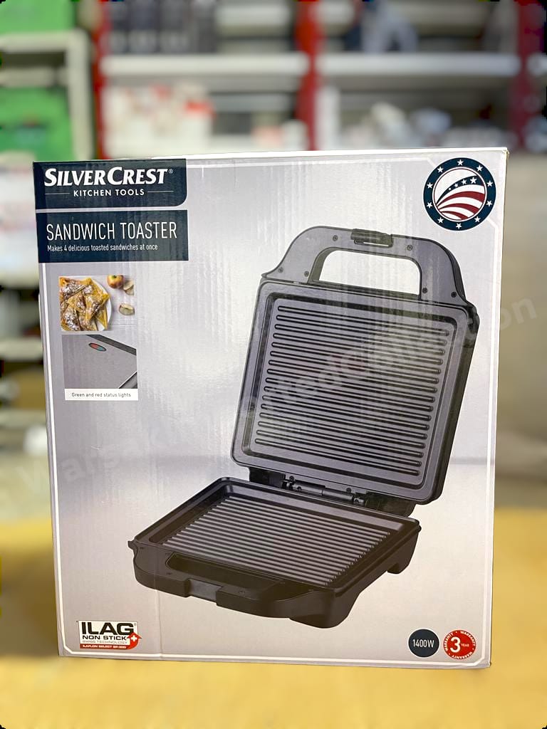 Big Size Silver Crest Sandwich Toaster ( 8 Slices)