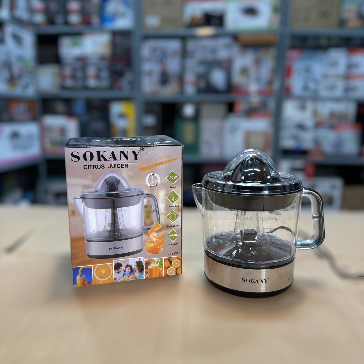 Sokany 700ml Citrus Juicer