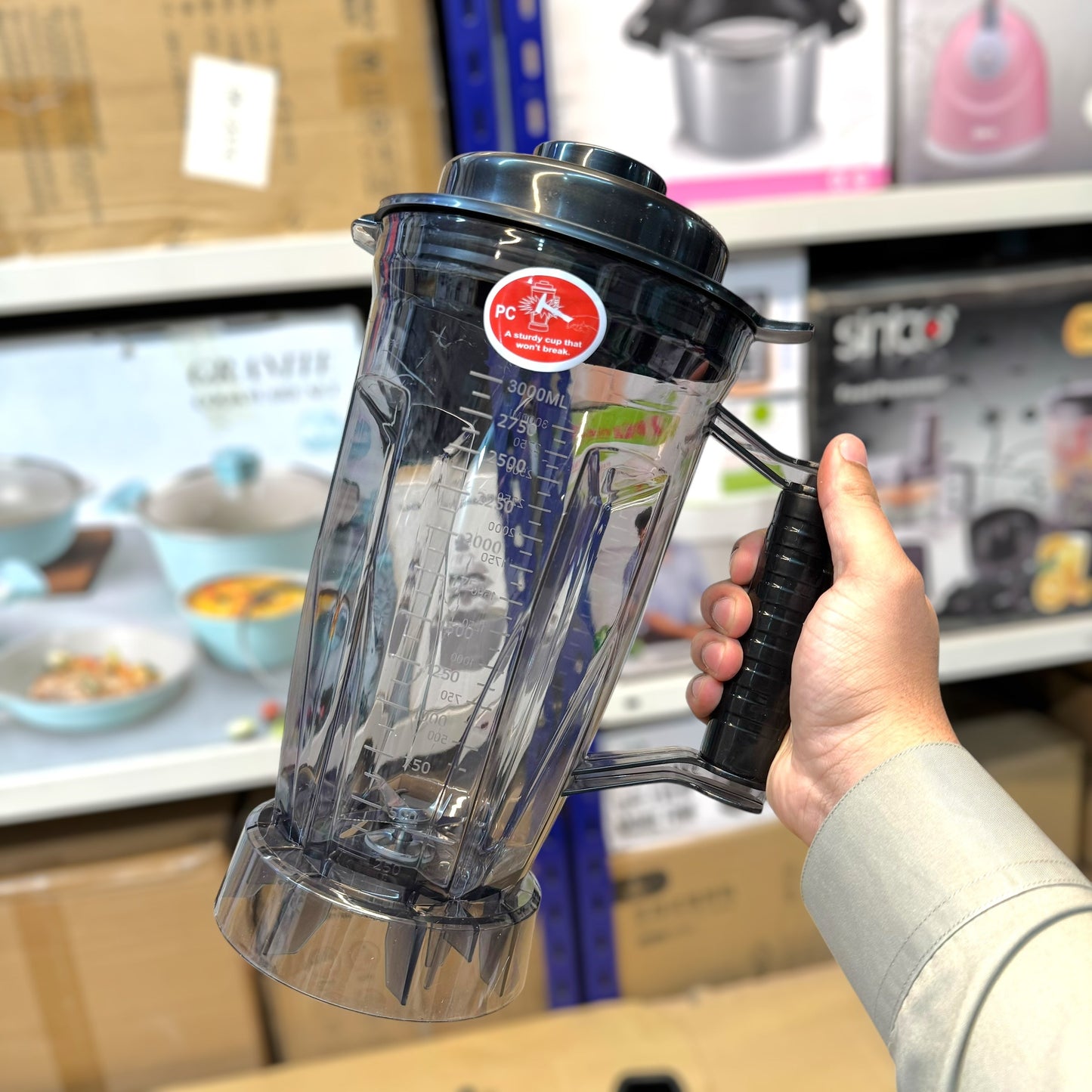 Bardefu 6-in-1 3L Multipurpose Blender - German Lot