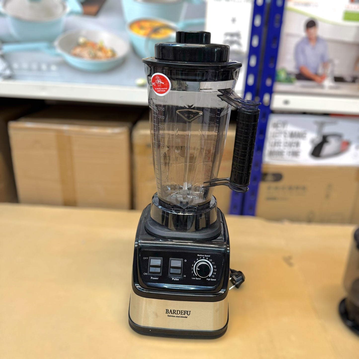 Bardefu 6-in-1 3L Multipurpose Blender - German Lot