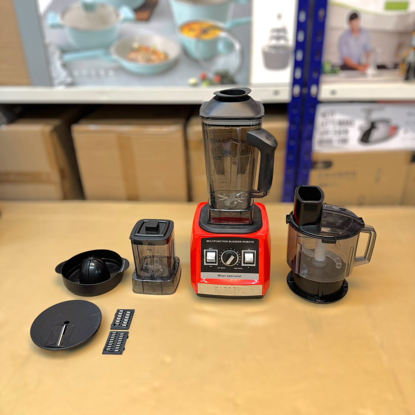 Bardefu 6-in-1 2.5L Multipurpose Blender - Lot Imported