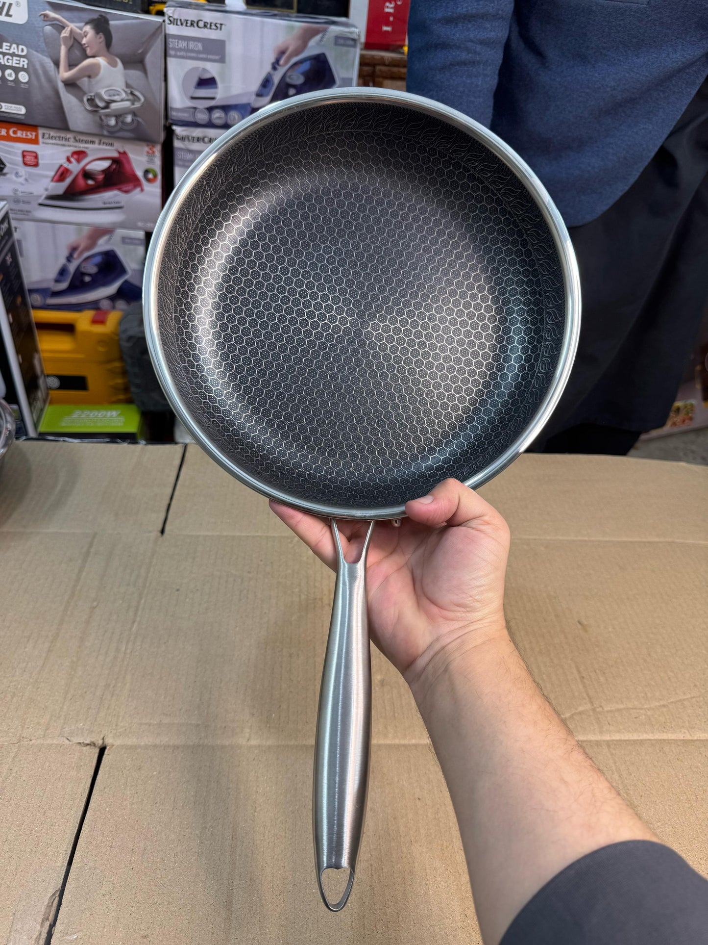 Laser Coated Shallow fry Pans| Top quality