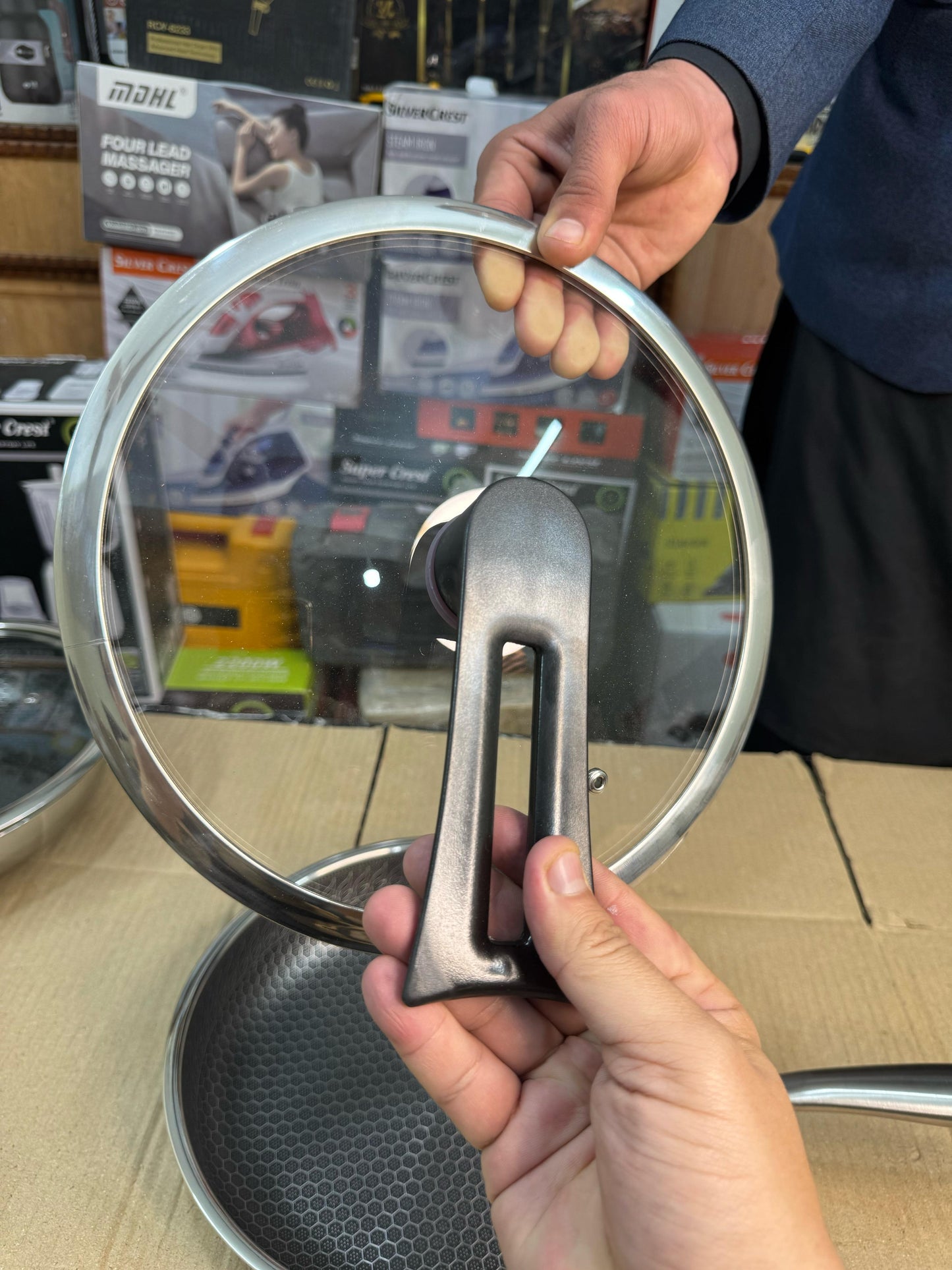 Laser Coated Shallow fry Pans| Top quality