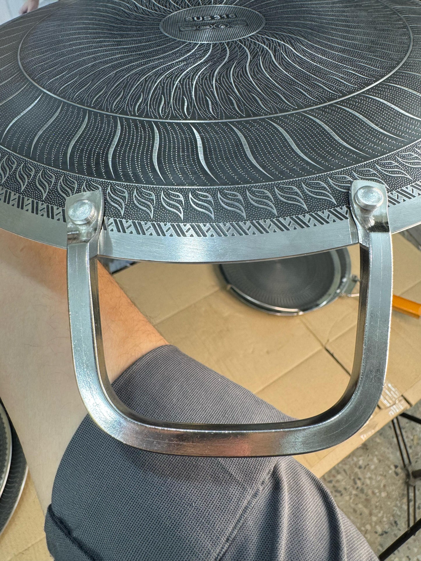 Different sizes honeycomb lesser coating tawa
