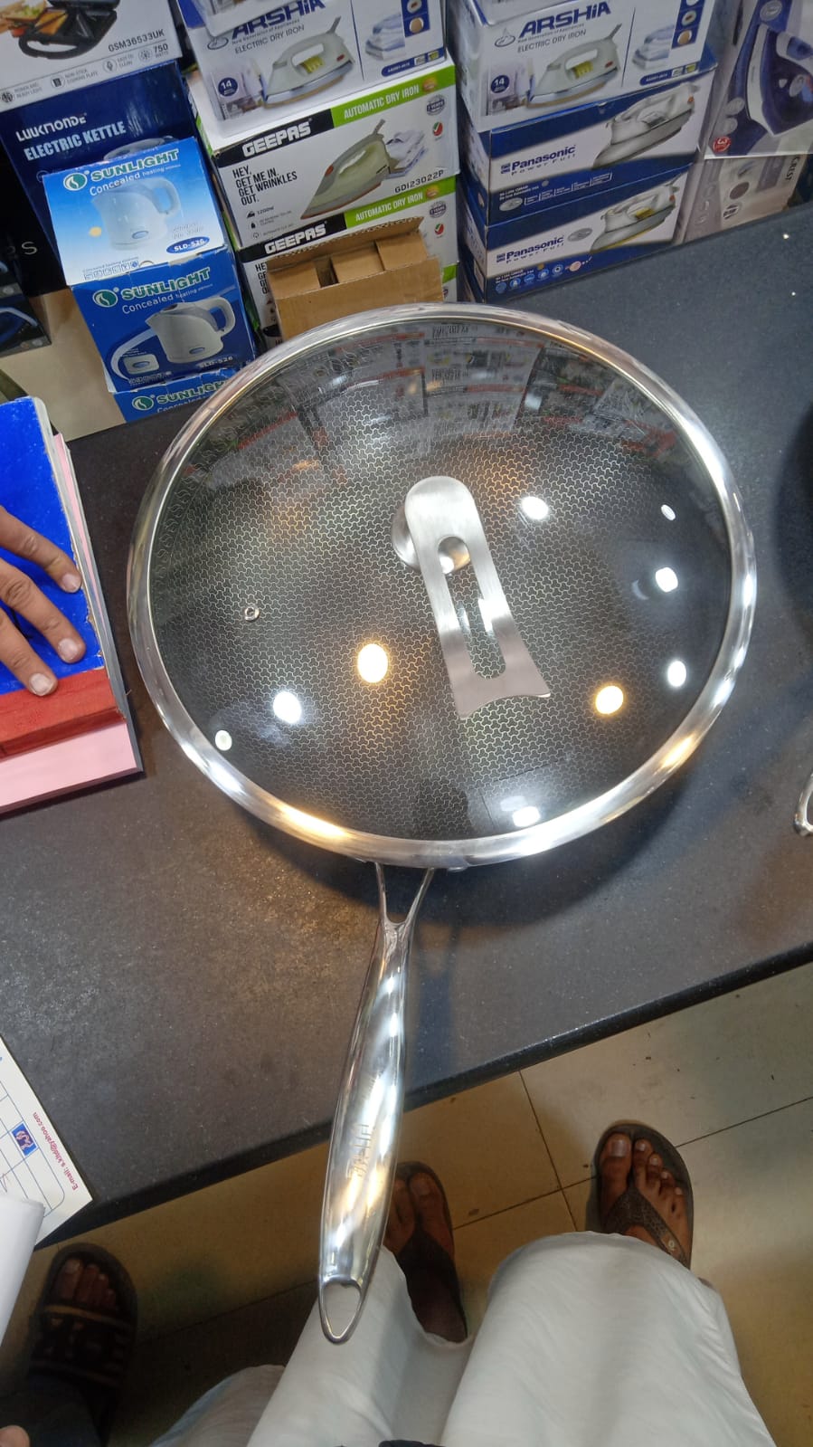Laser Coating Deep Frying Pan