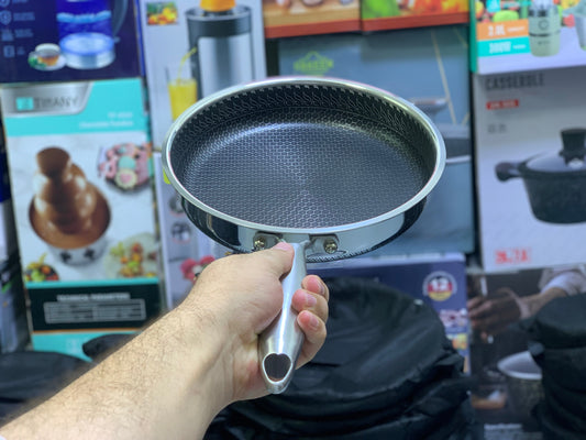 Laser Coated Fry Pan| SUS 316 Steel Graded