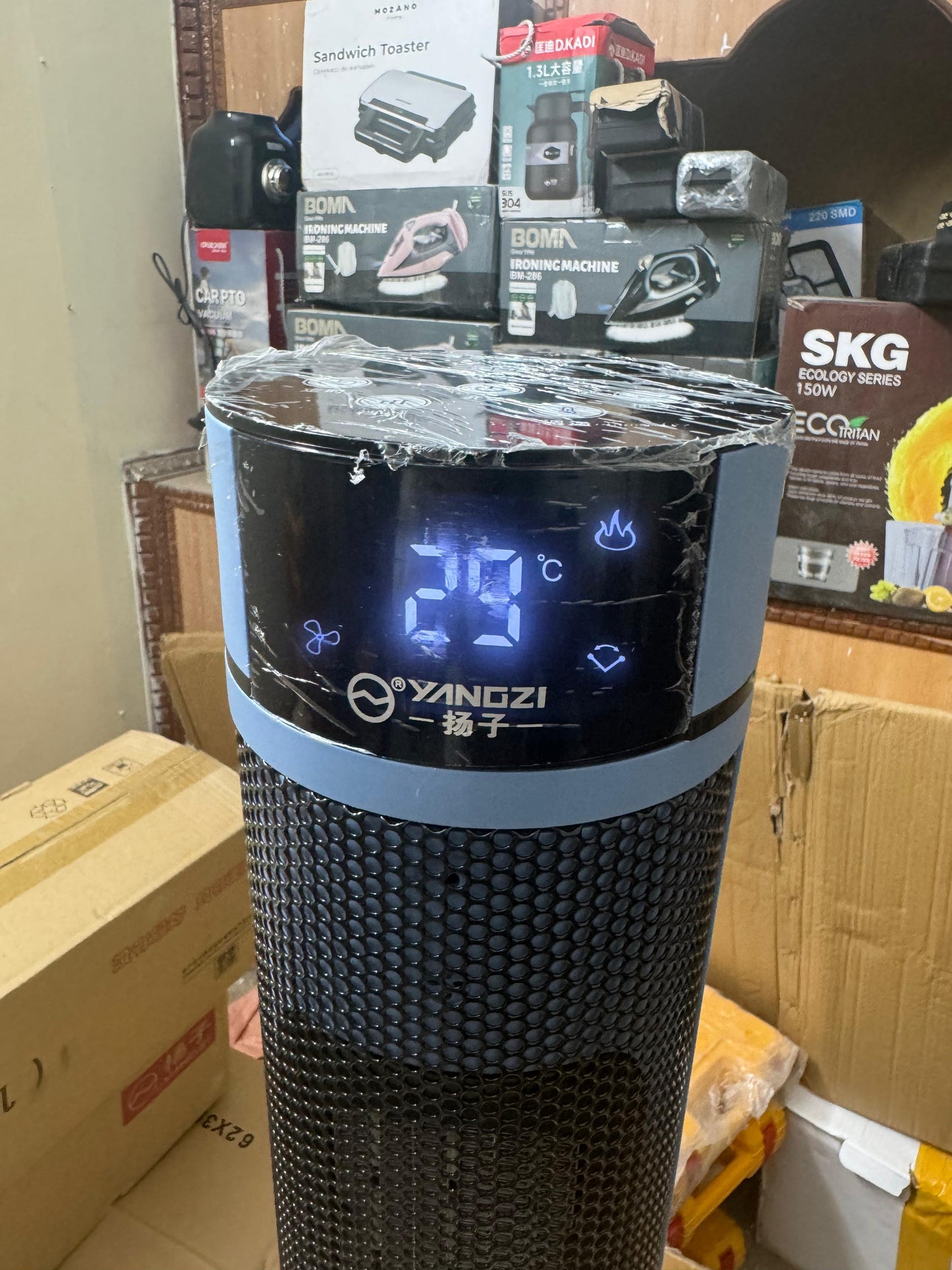 yangzi 30 inches 3D Flame Blower Heater lot imported