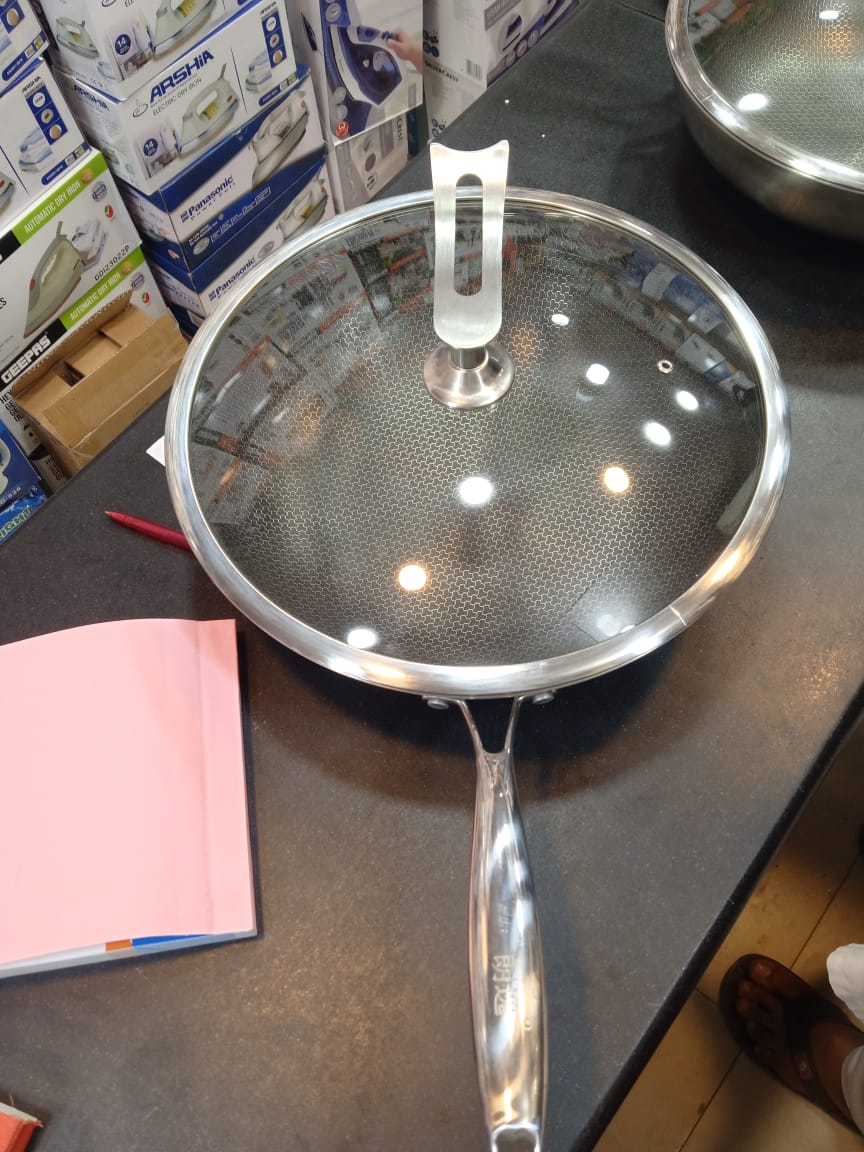 Laser Coating Deep Frying Pan
